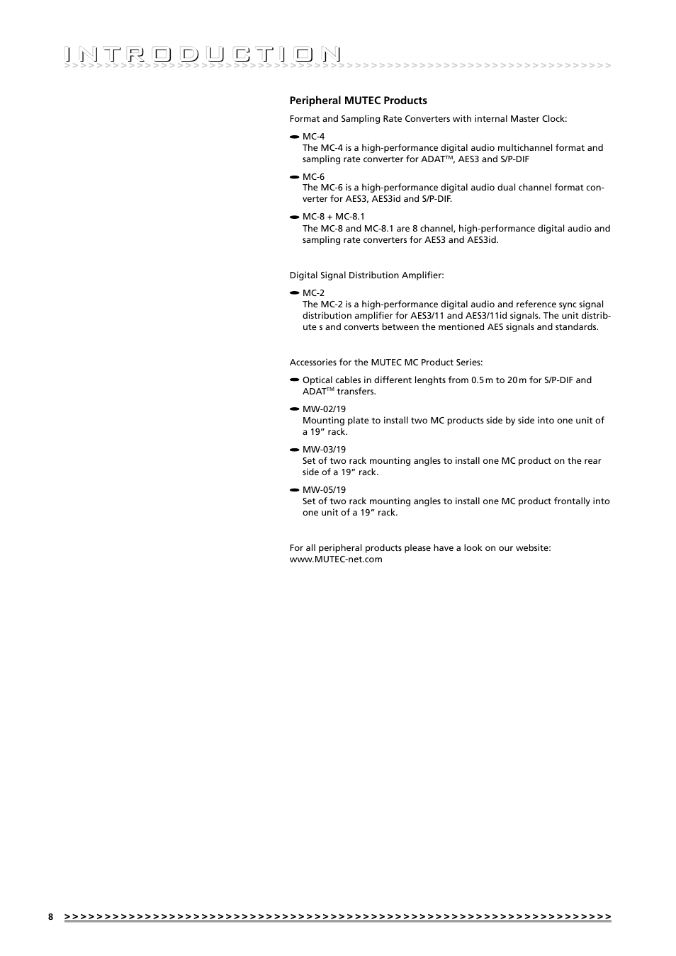 MUTEC MC-1.1+ User Manual | Page 8 / 22
