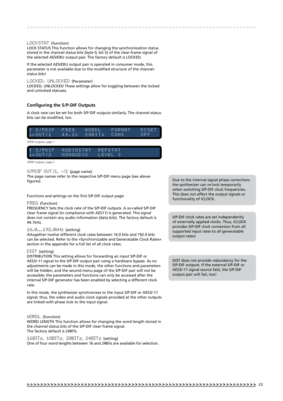 MUTEC iClock User Manual | Page 23 / 42