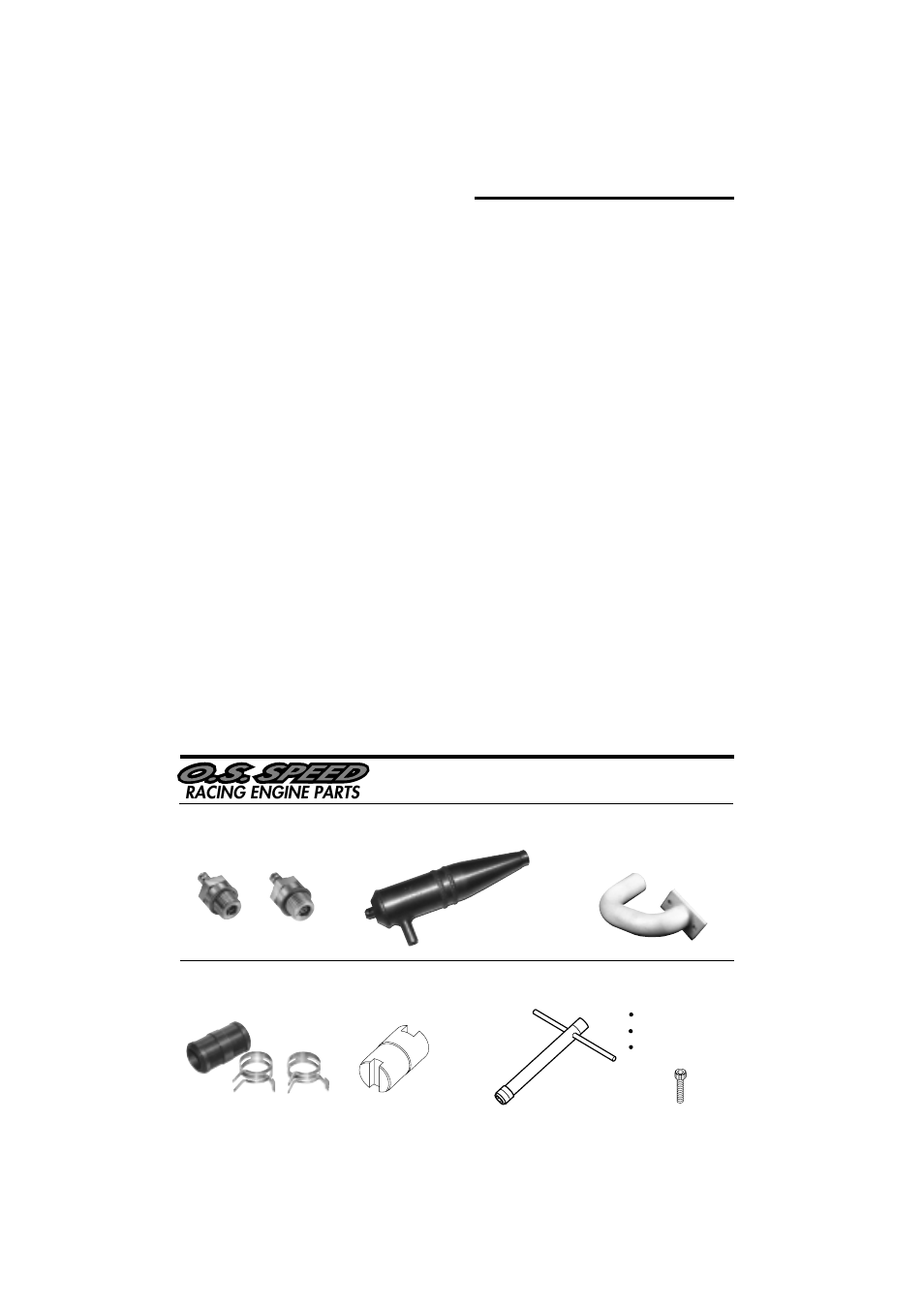 Racing engine parts, Guarantee, O.s. genuine parts & accessories | O.S. Engines 21RG-X User Manual | Page 12 / 16