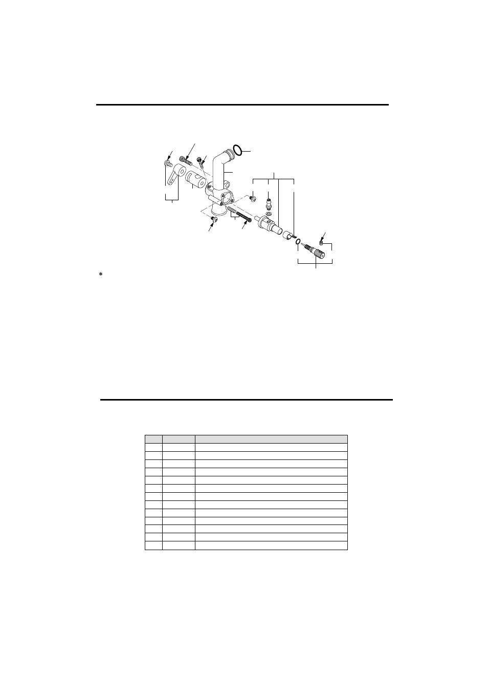 Carburetor exploded view, Carburetor parts list | O.S. Engines FL-70 User Manual | Page 21 / 23