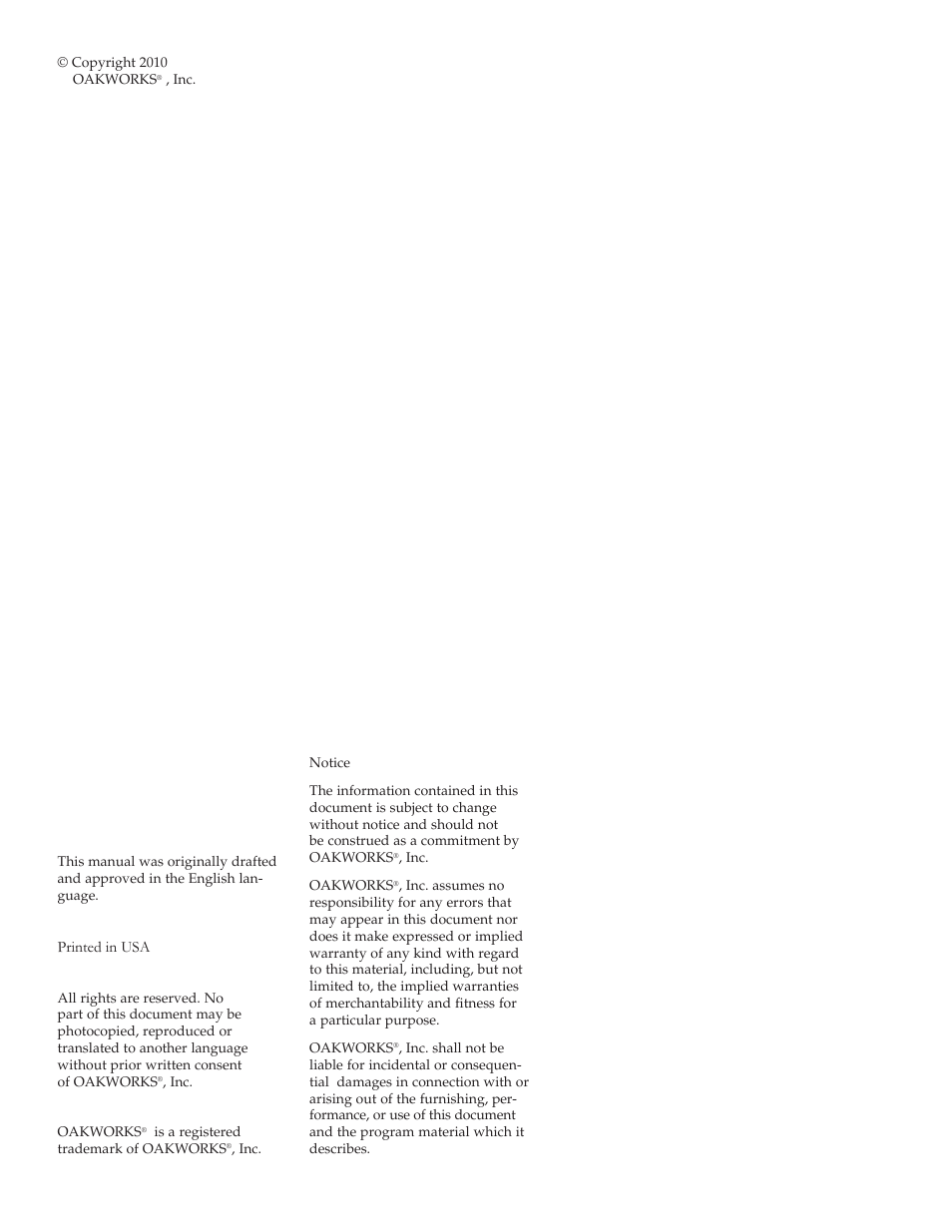 Oakworks Ultrasound / PG Series Rev.B User Manual | Page 2 / 36