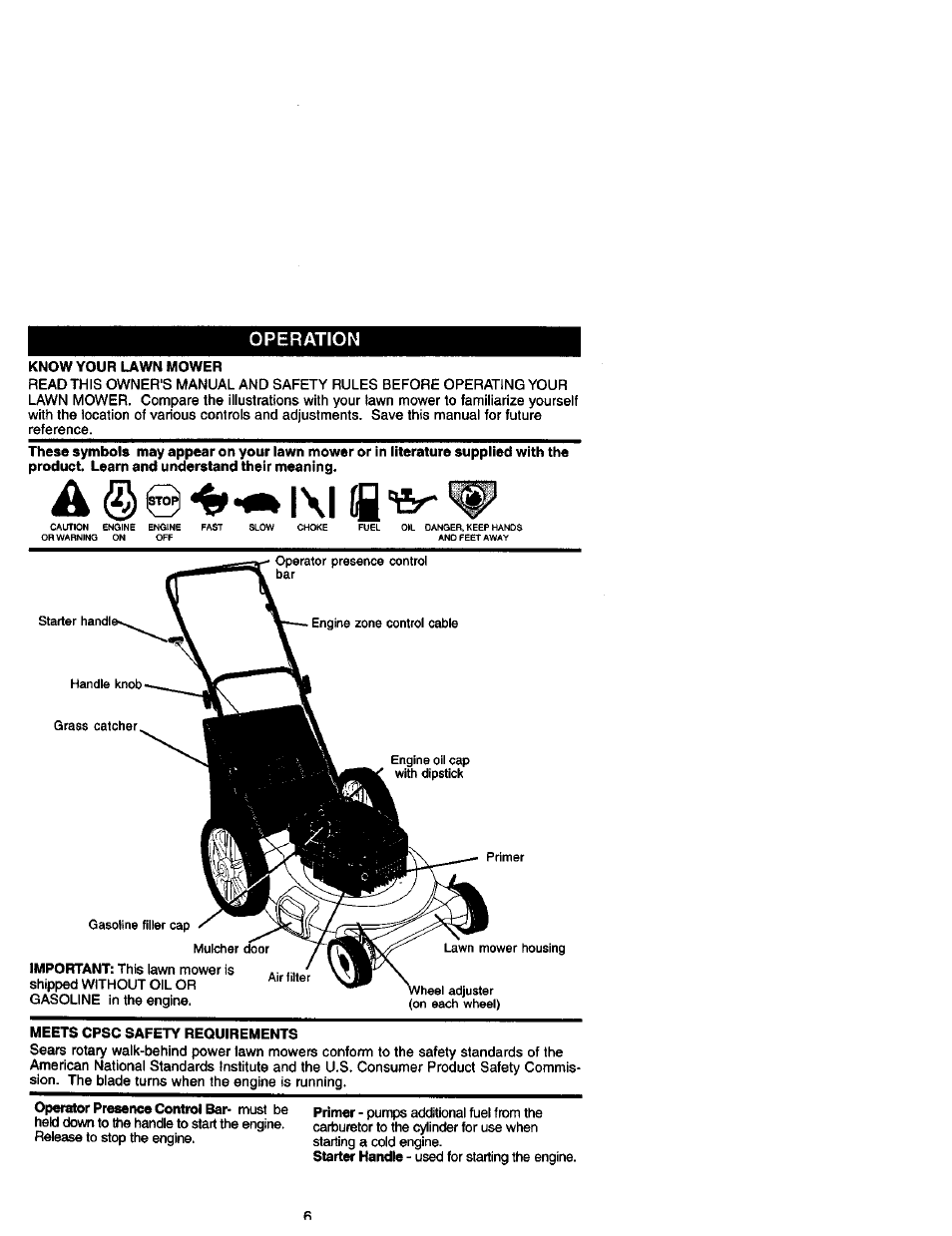 Operation | Craftsman 917.388731 User Manual | Page 6 / 25