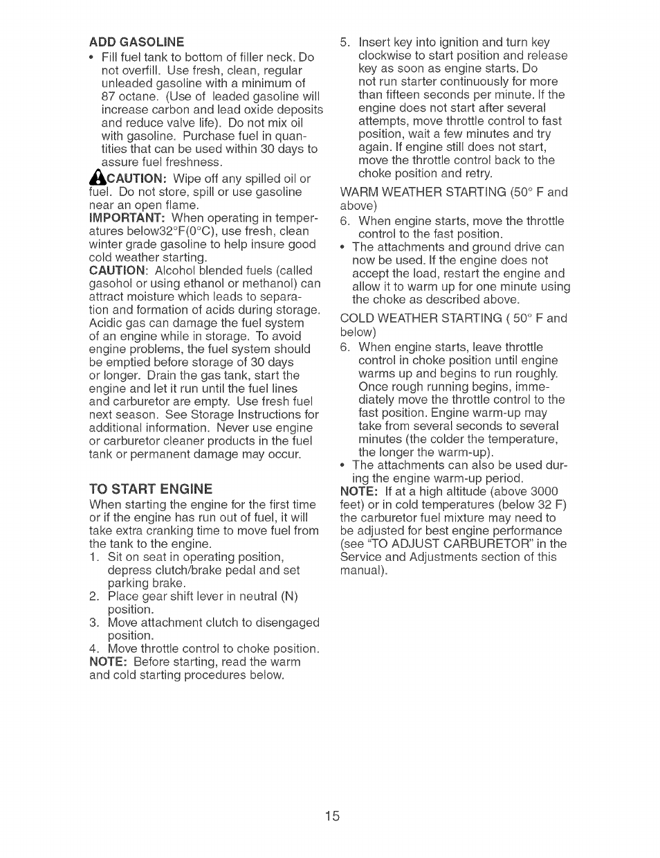 Craftsman 917.273373 User Manual | Page 15 / 56