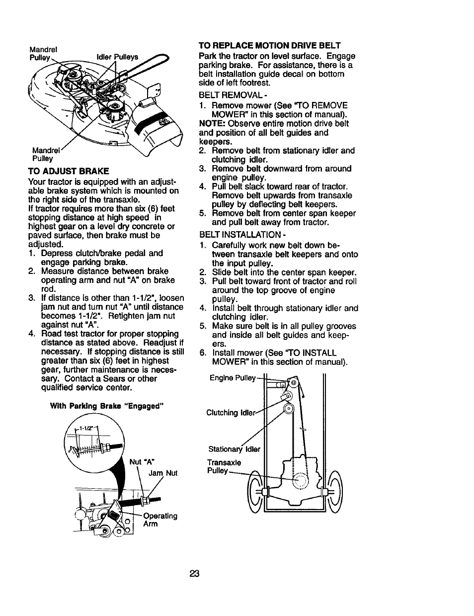 Craftsman 917.271910 User Manual | Page 23 / 56