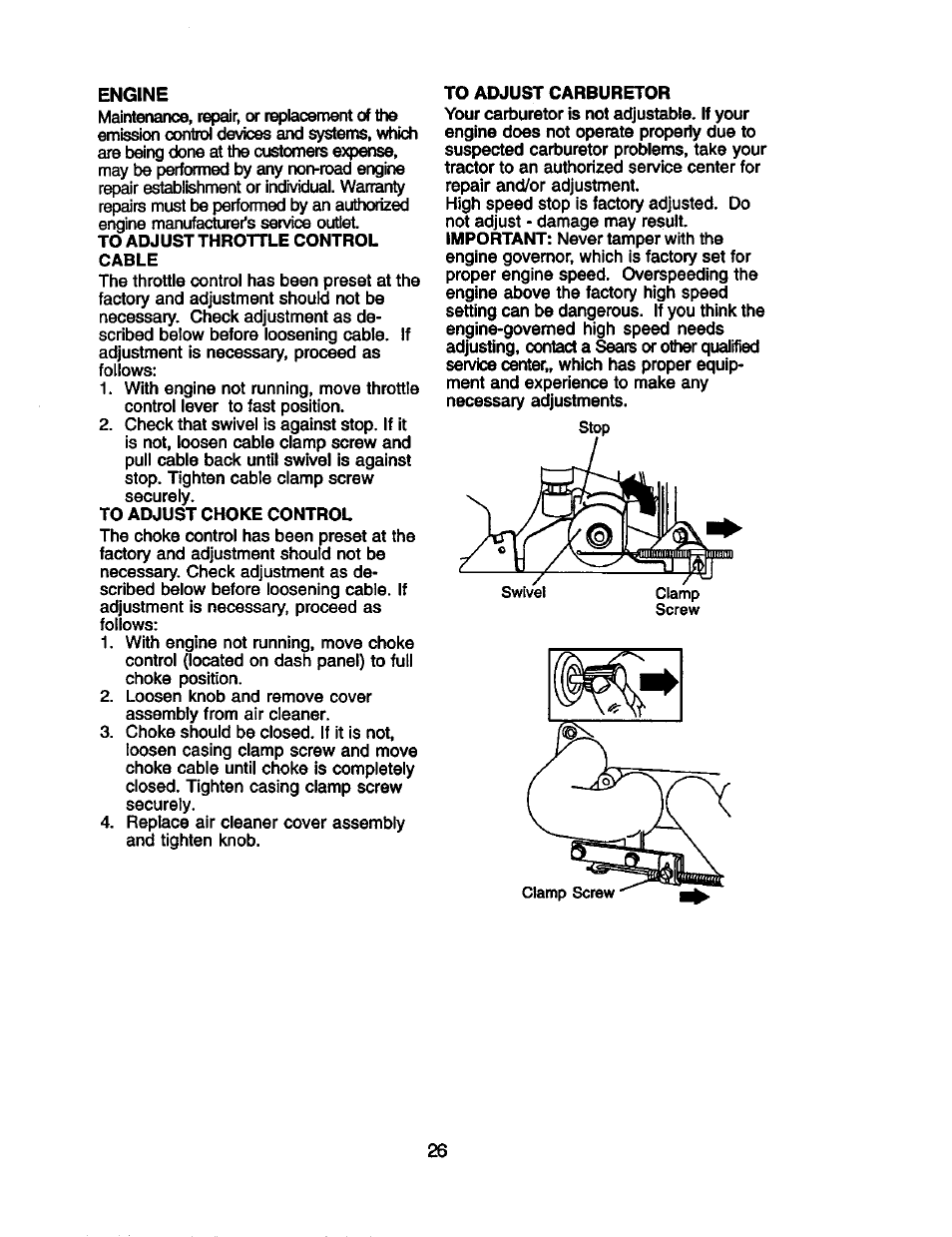 Craftsman 917.271910 User Manual | Page 26 / 56