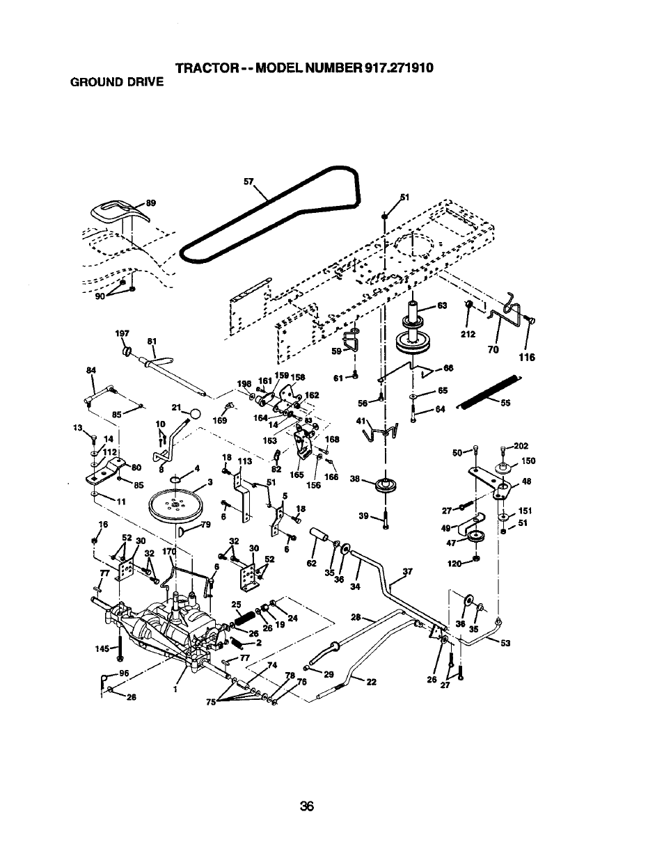 K .;-''v>>i ,.<-'1 | Craftsman 917.271910 User Manual | Page 36 / 56