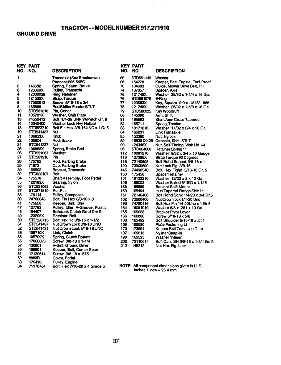 Craftsman 917.271910 User Manual | Page 37 / 56