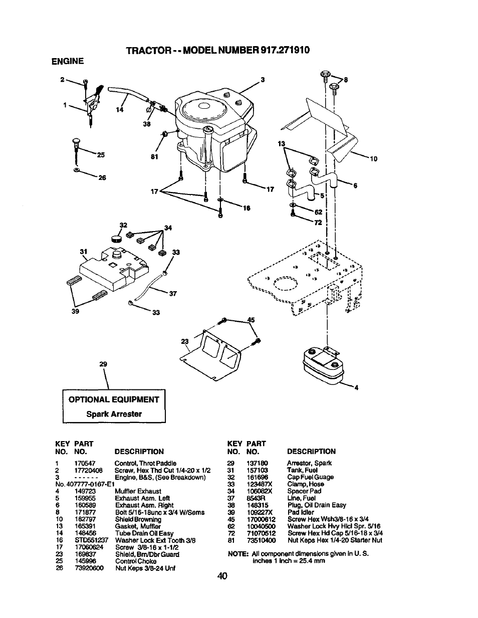 Craftsman 917.271910 User Manual | Page 40 / 56