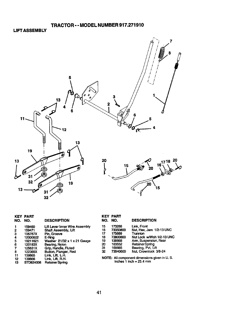 Craftsman 917.271910 User Manual | Page 41 / 56