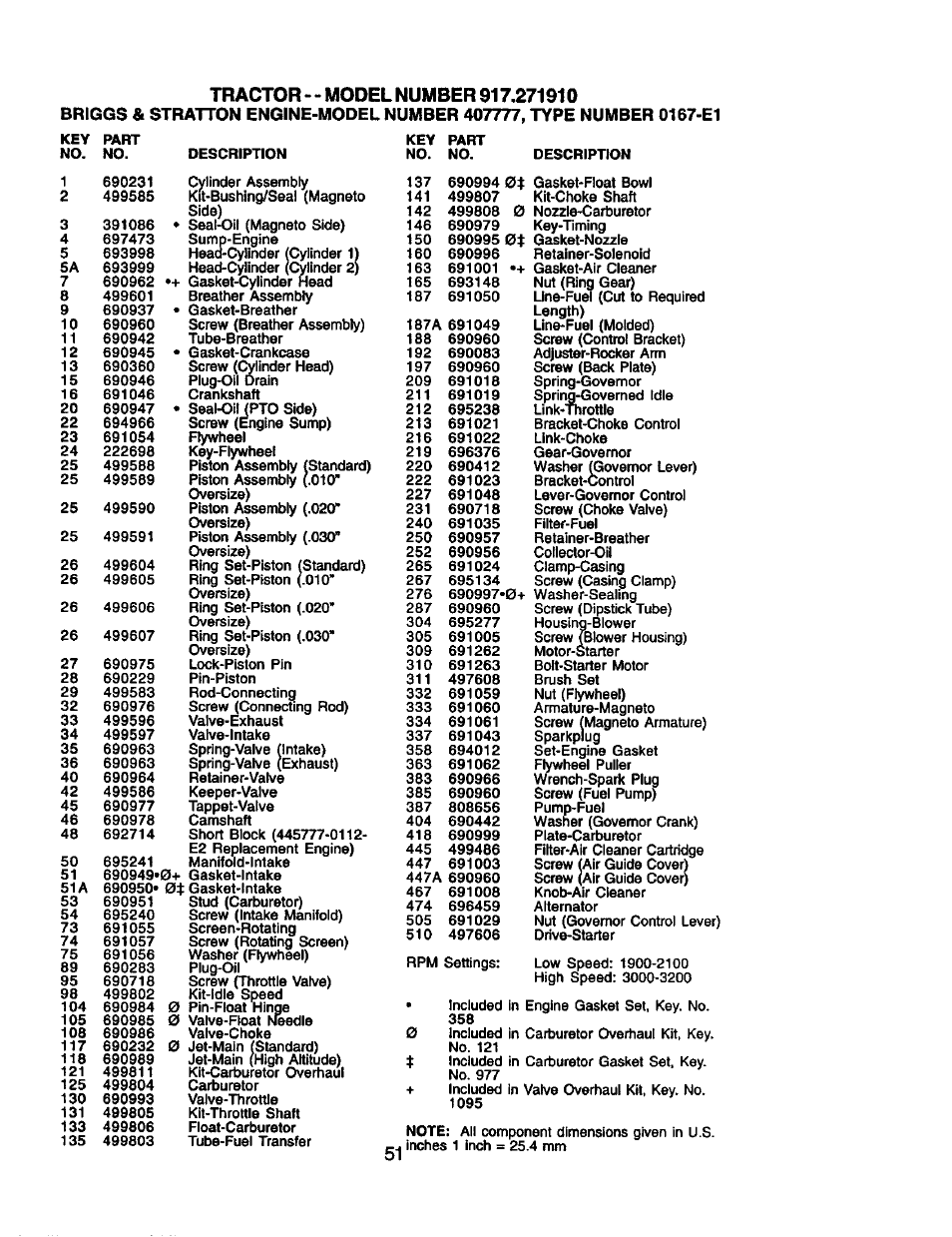 Craftsman 917.271910 User Manual | Page 51 / 56