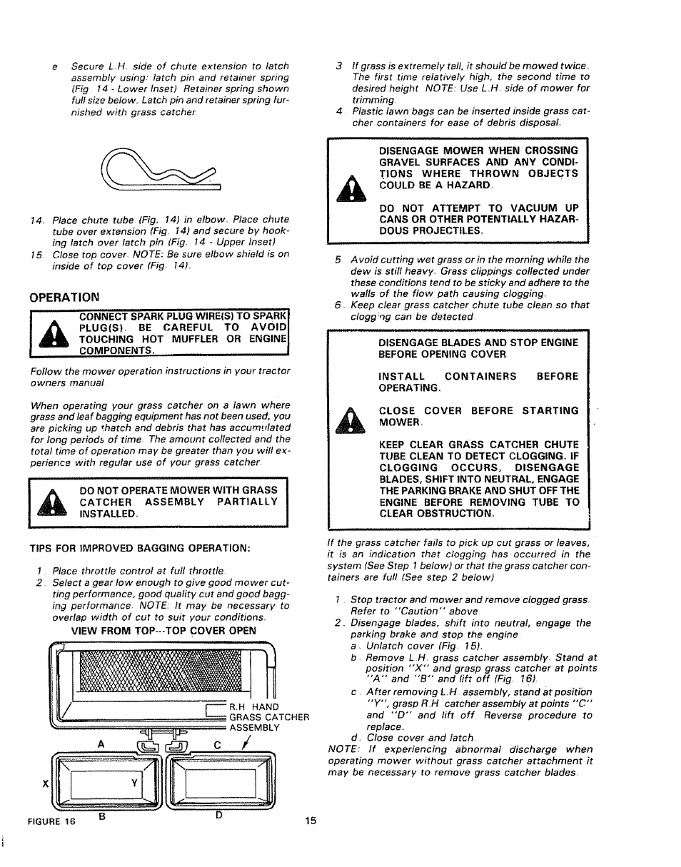 Operation | Craftsman 917.249392 User Manual | Page 15 / 20