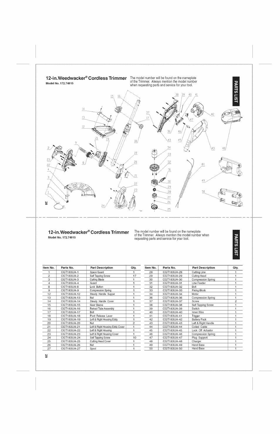 Accessories, Cusi, Need more help | Replacement, Trimmer, Fool, Attempt, Line, Remove the, Adjustments | Craftsman 172.74815 User Manual | Page 15 / 17