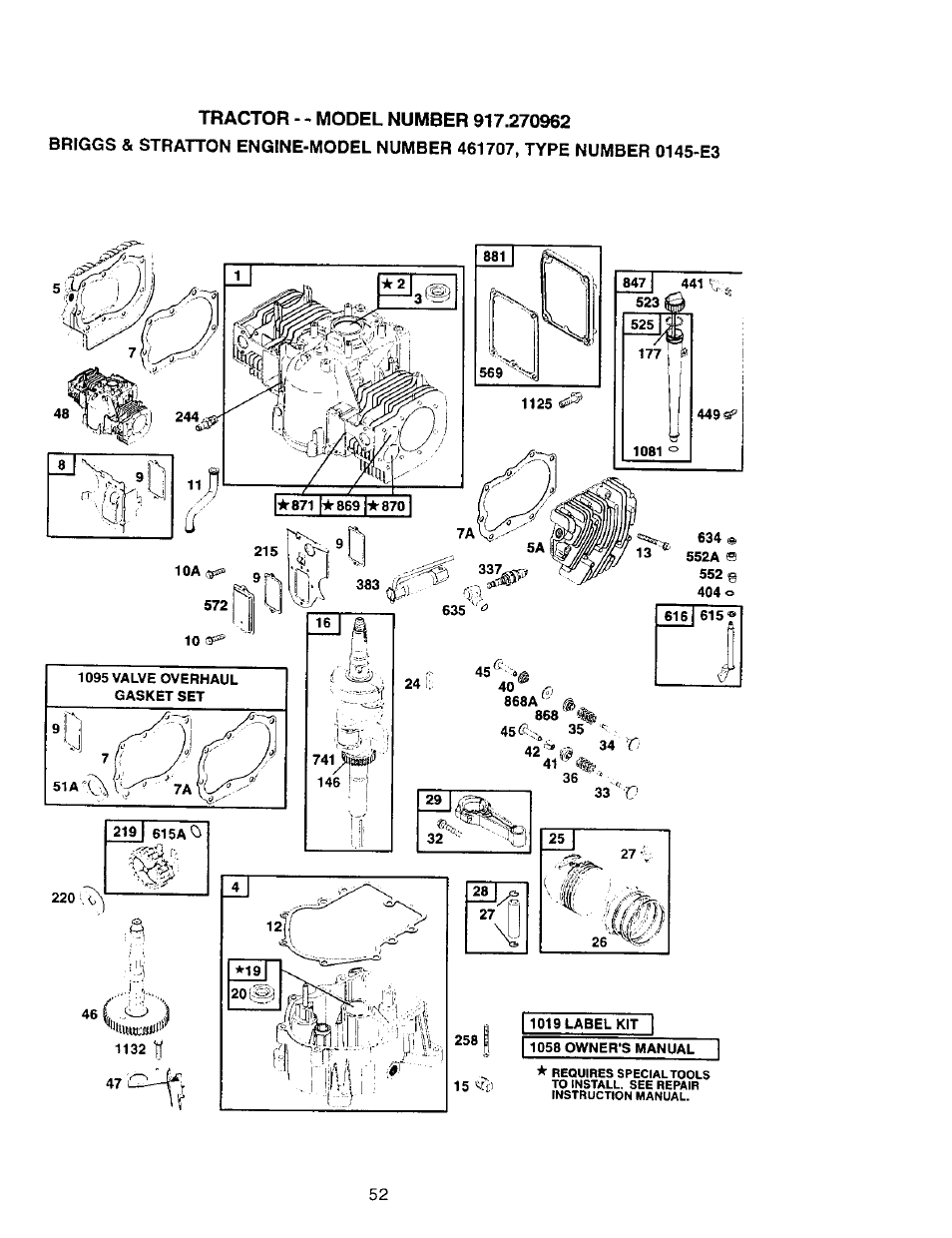 Craftsman 917.270962 User Manual | Page 52 / 60