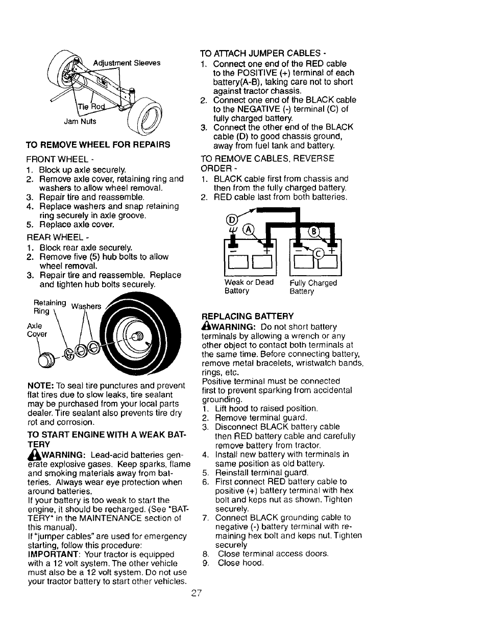 Craftsman 917.276030 User Manual | Page 27 / 64