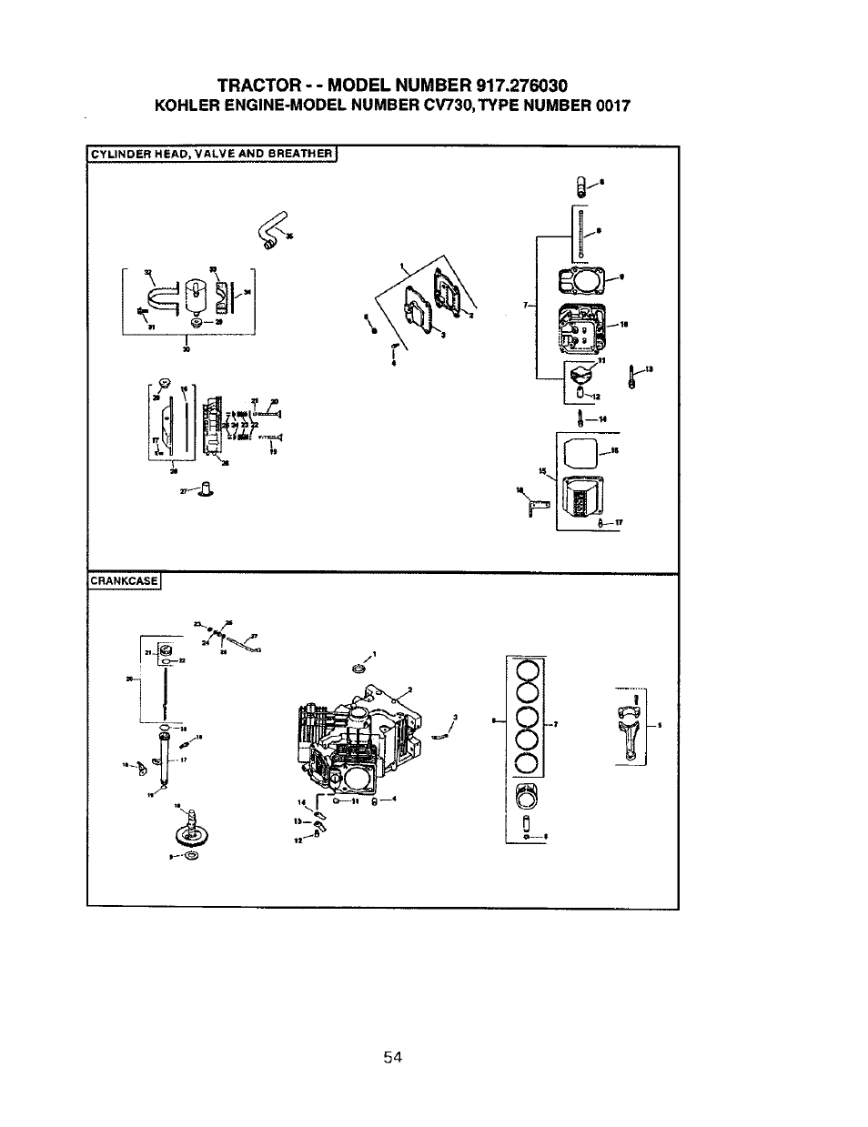 Craftsman 917.276030 User Manual | Page 54 / 64