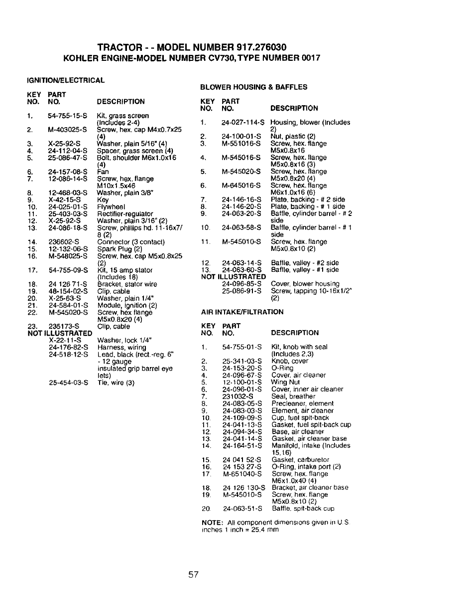 Craftsman 917.276030 User Manual | Page 57 / 64