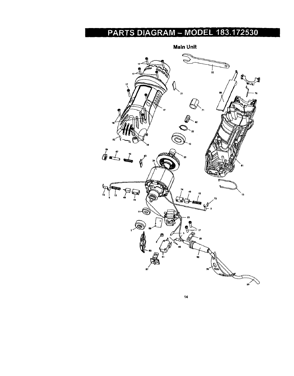 Craftsman 183.172530 User Manual | Page 14 / 18