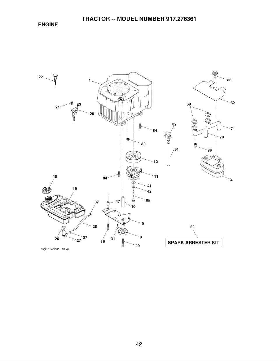 Craftsman 917.276361 User Manual | Page 42 / 64