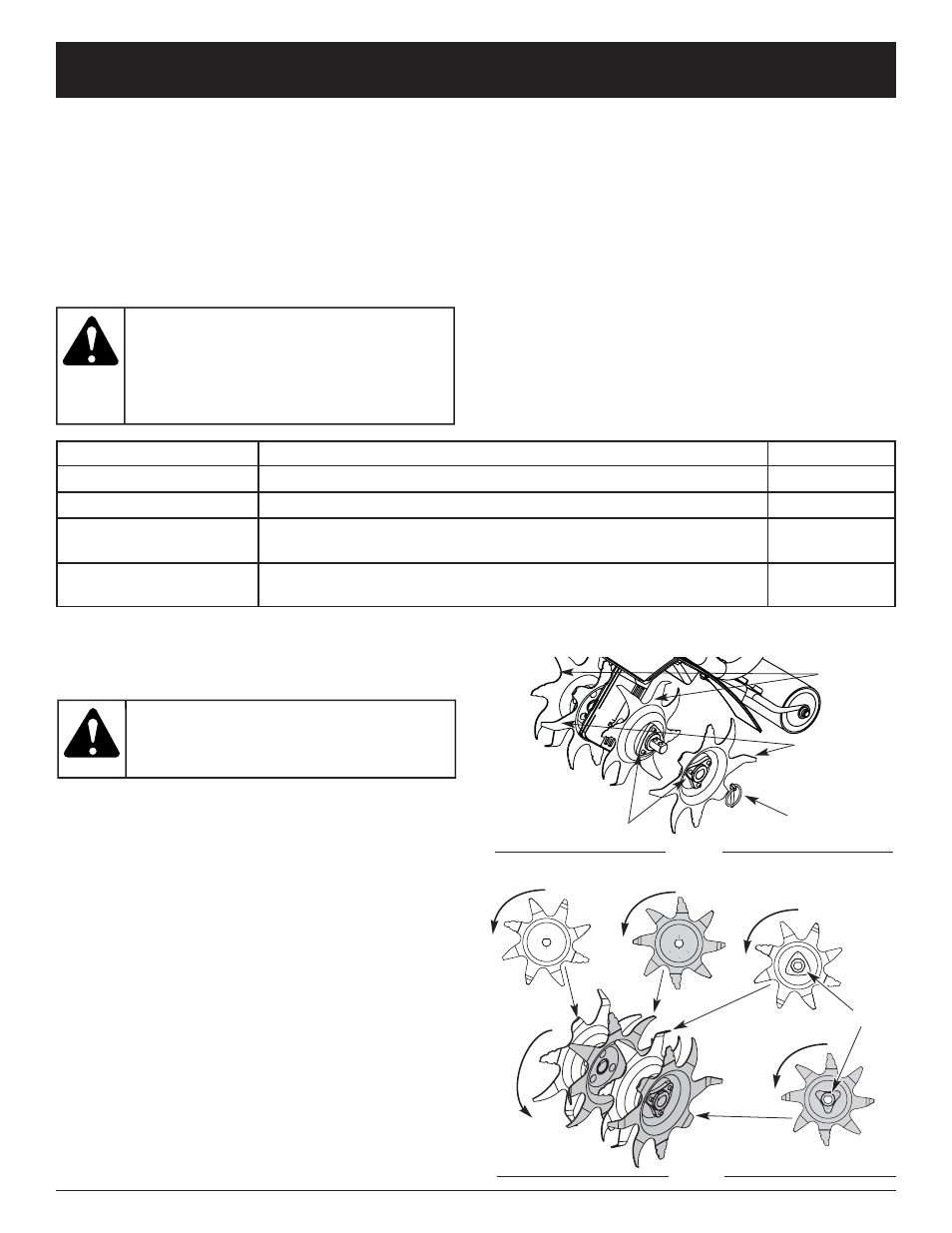 Advertencia, Instrucciones de mantenimiento y reparacion | Craftsman 316.292561 User Manual | Page 29 / 40