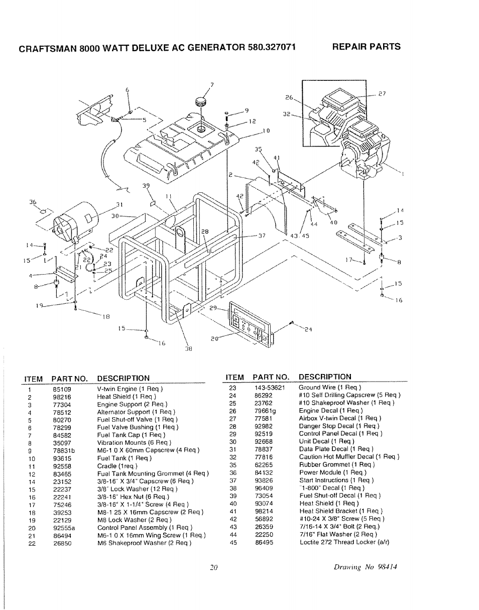 Craftsman 580.327071 User Manual | Page 22 / 28
