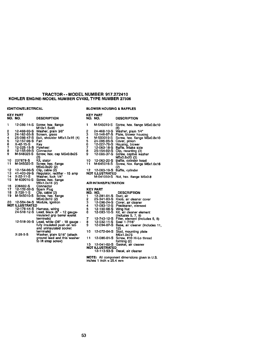 Craftsman 917.272410 User Manual | Page 53 / 60
