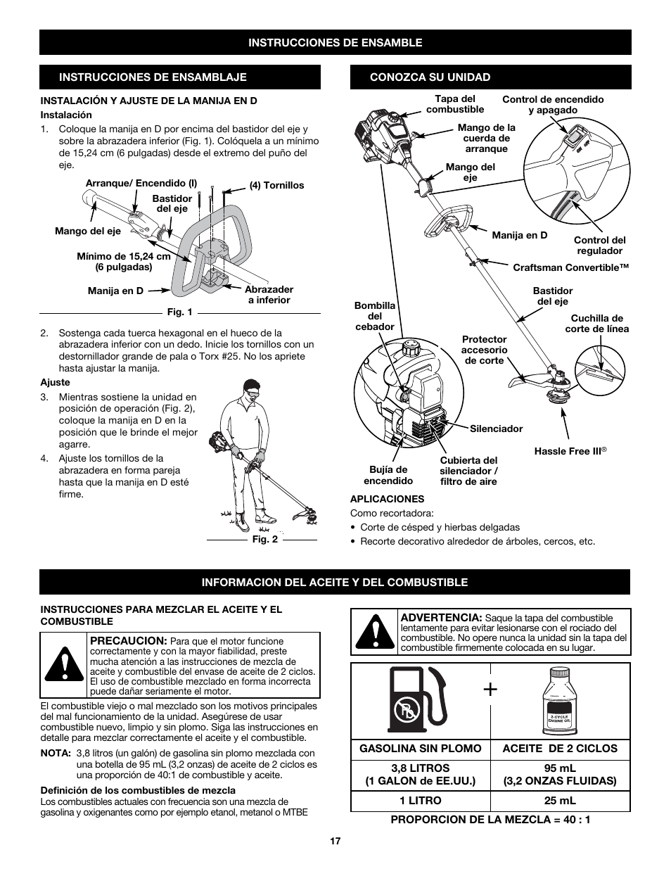 Craftsman 316.79189 User Manual | Page 17 / 28