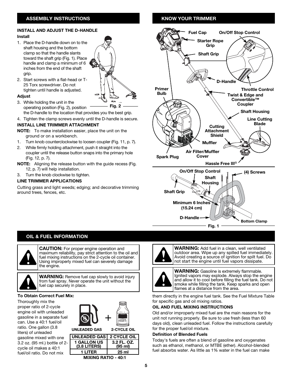 Craftsman 316.79189 User Manual | Page 5 / 28