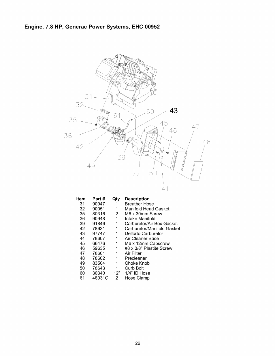 Craftsman 580.327141 User Manual | Page 26 / 48