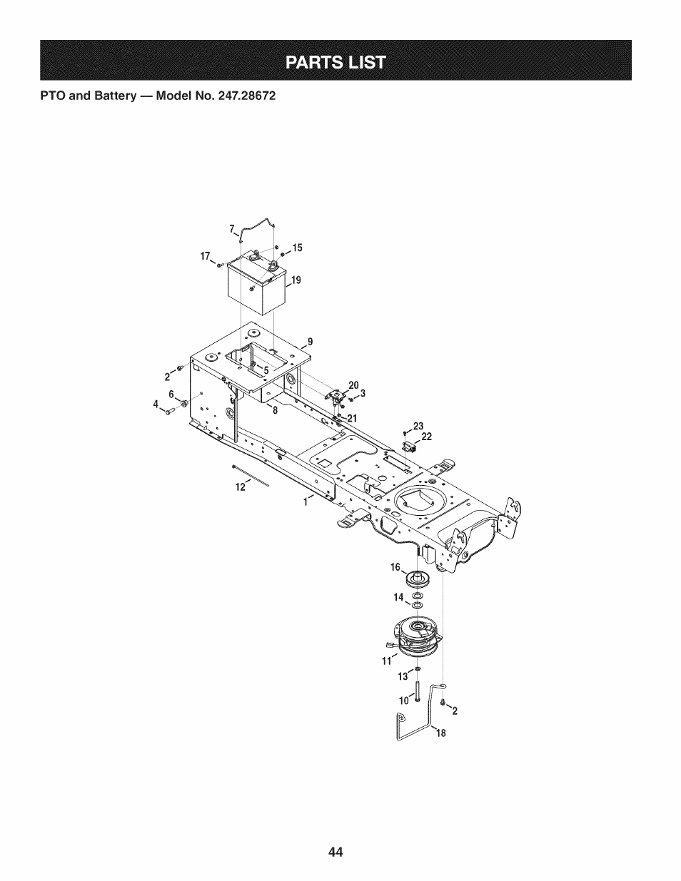 Craftsman 247.28672 User Manual | Page 44 / 100