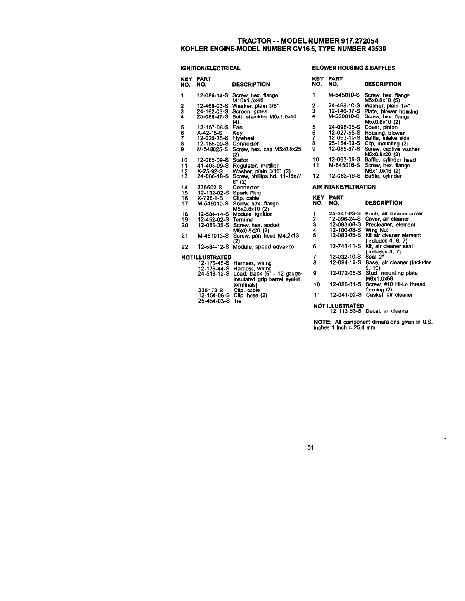 Craftsman 917.272054 User Manual | Page 51 / 60