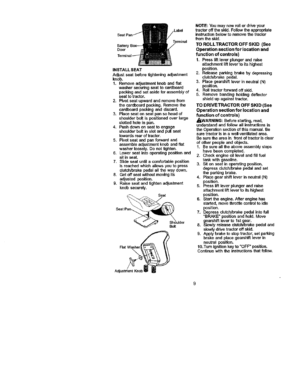Craftsman 917.272054 User Manual | Page 9 / 60