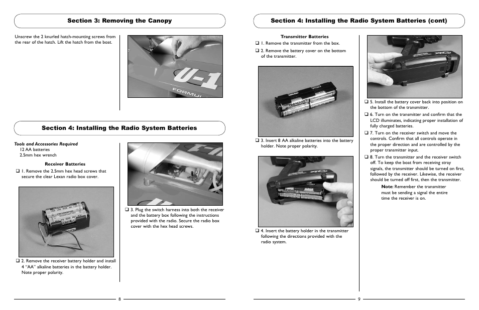 Pro Boat PRB3250 User Manual | Page 5 / 11