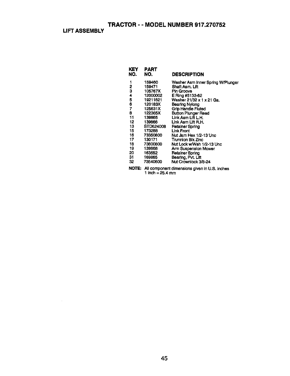 Craftsman 917.270752 User Manual | Page 165 / 240