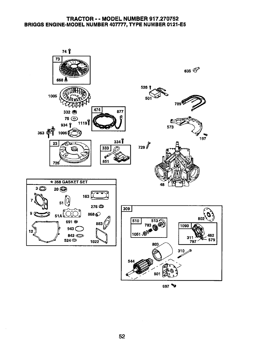 Craftsman 917.270752 User Manual | Page 52 / 240
