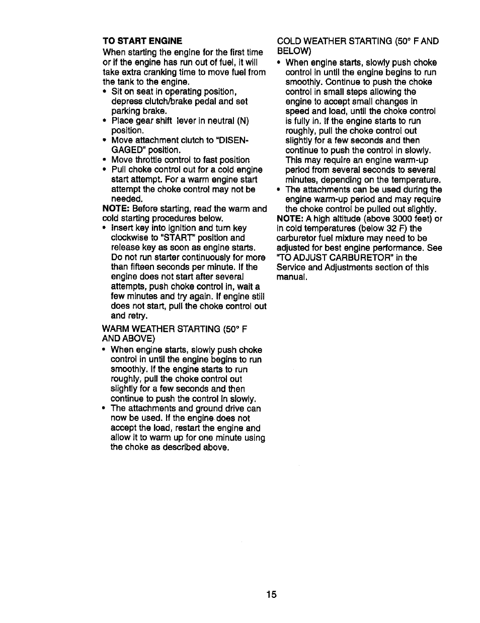 Craftsman 917.270752 User Manual | Page 75 / 240