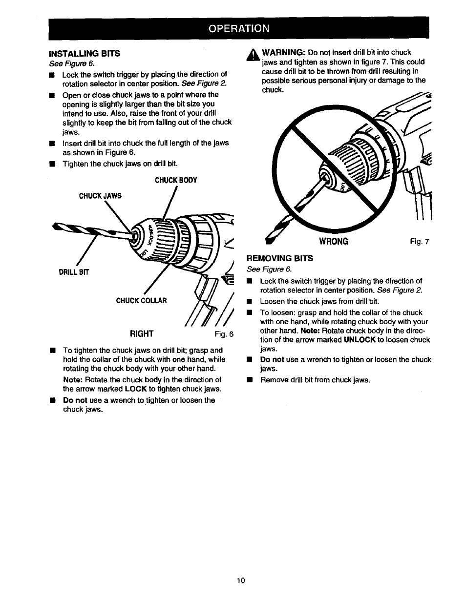 Craftsman 315.111920 User Manual | Page 10 / 16