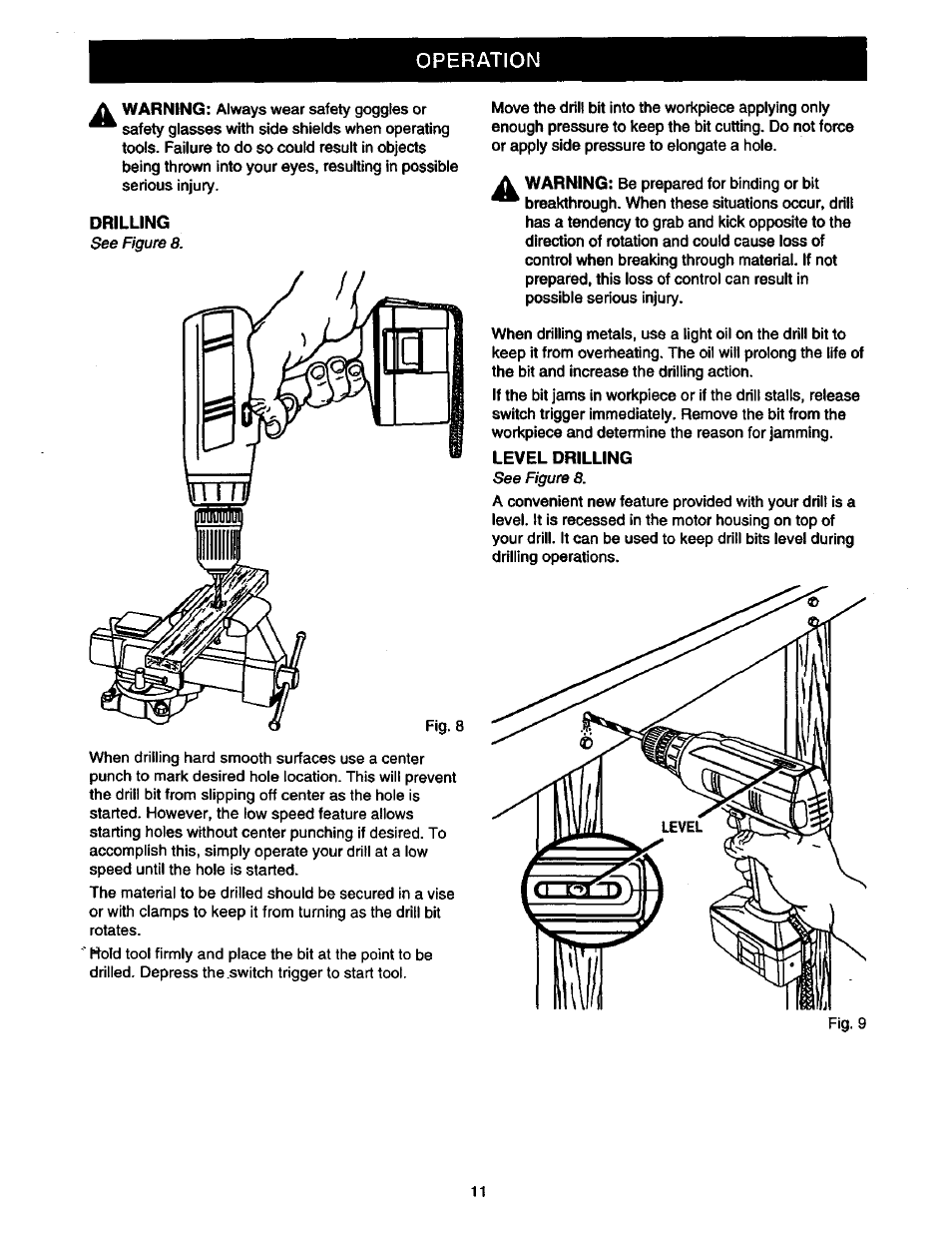 Craftsman 315.111920 User Manual | Page 11 / 16