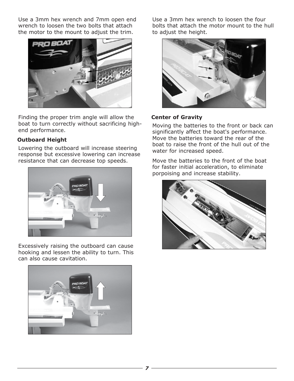 Pro Boat PRB4000BDC User Manual | Page 7 / 16