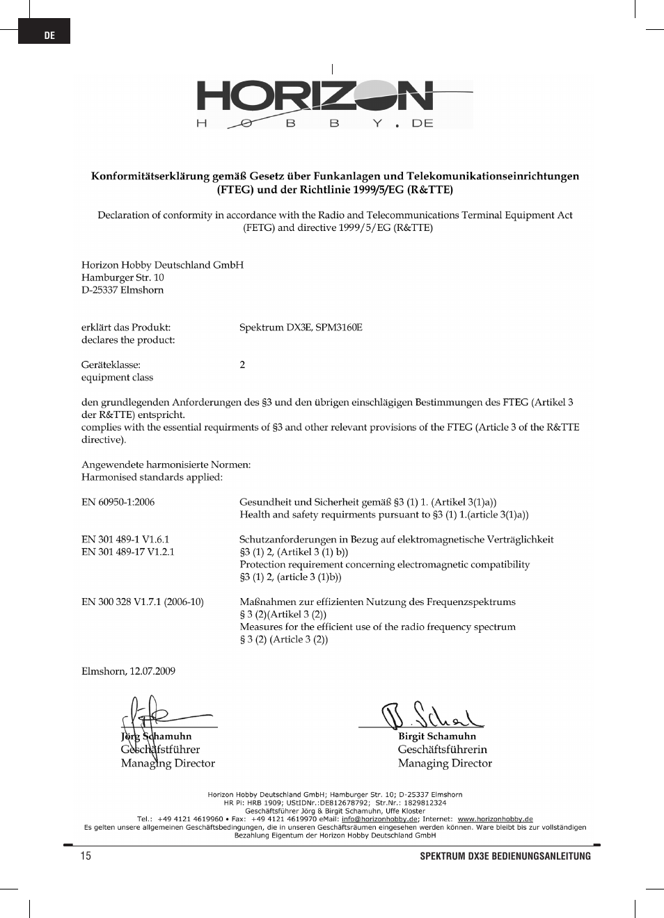 Pro Boat DX3E User Manual | Page 32 / 68