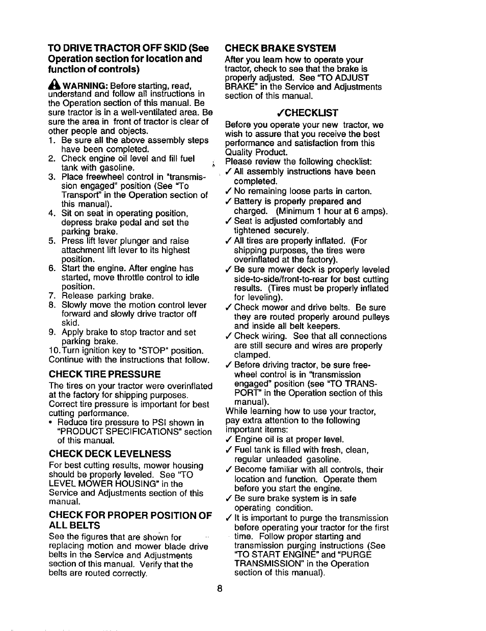 Craftsman 917.275280 User Manual | Page 8 / 60