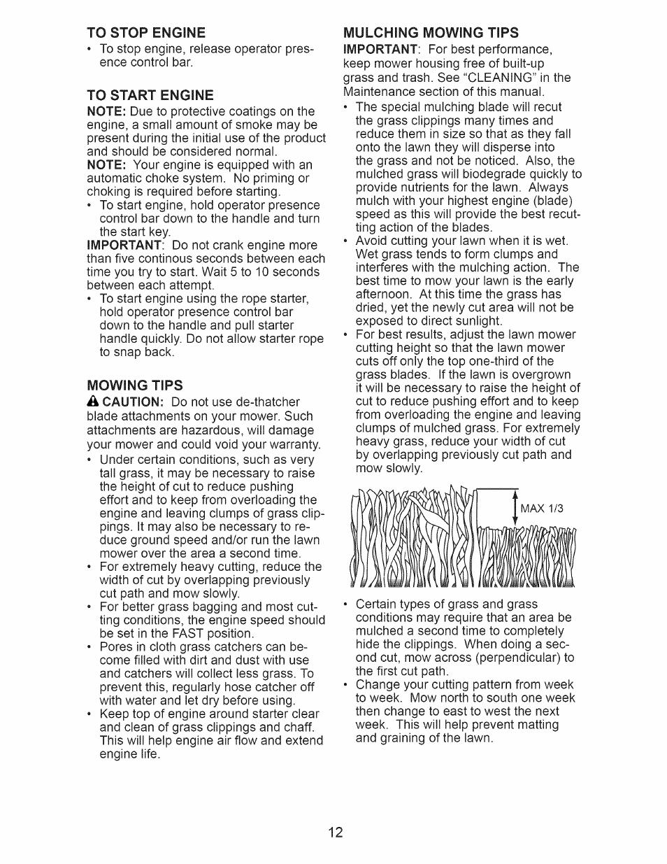 Craftsman 917.374111 User Manual | Page 12 / 52