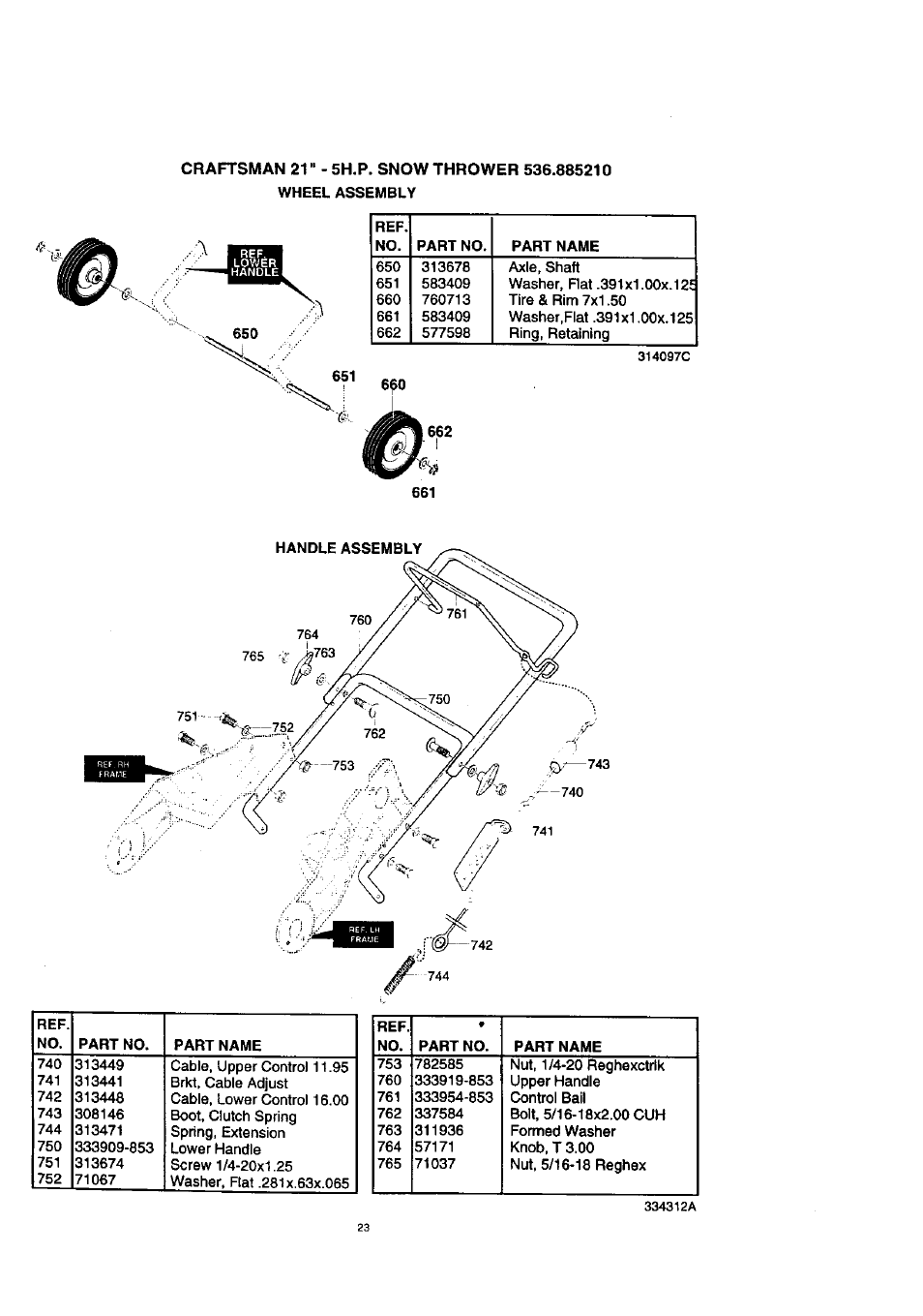 Craftsman 536.885210 User Manual | Page 23 / 30
