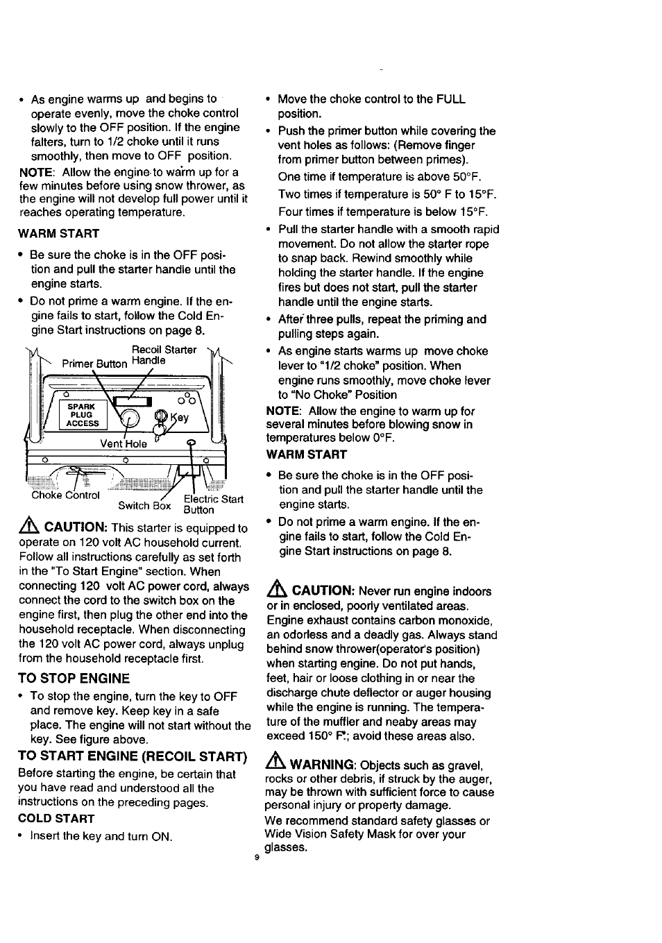 Craftsman 536.885210 User Manual | Page 9 / 30