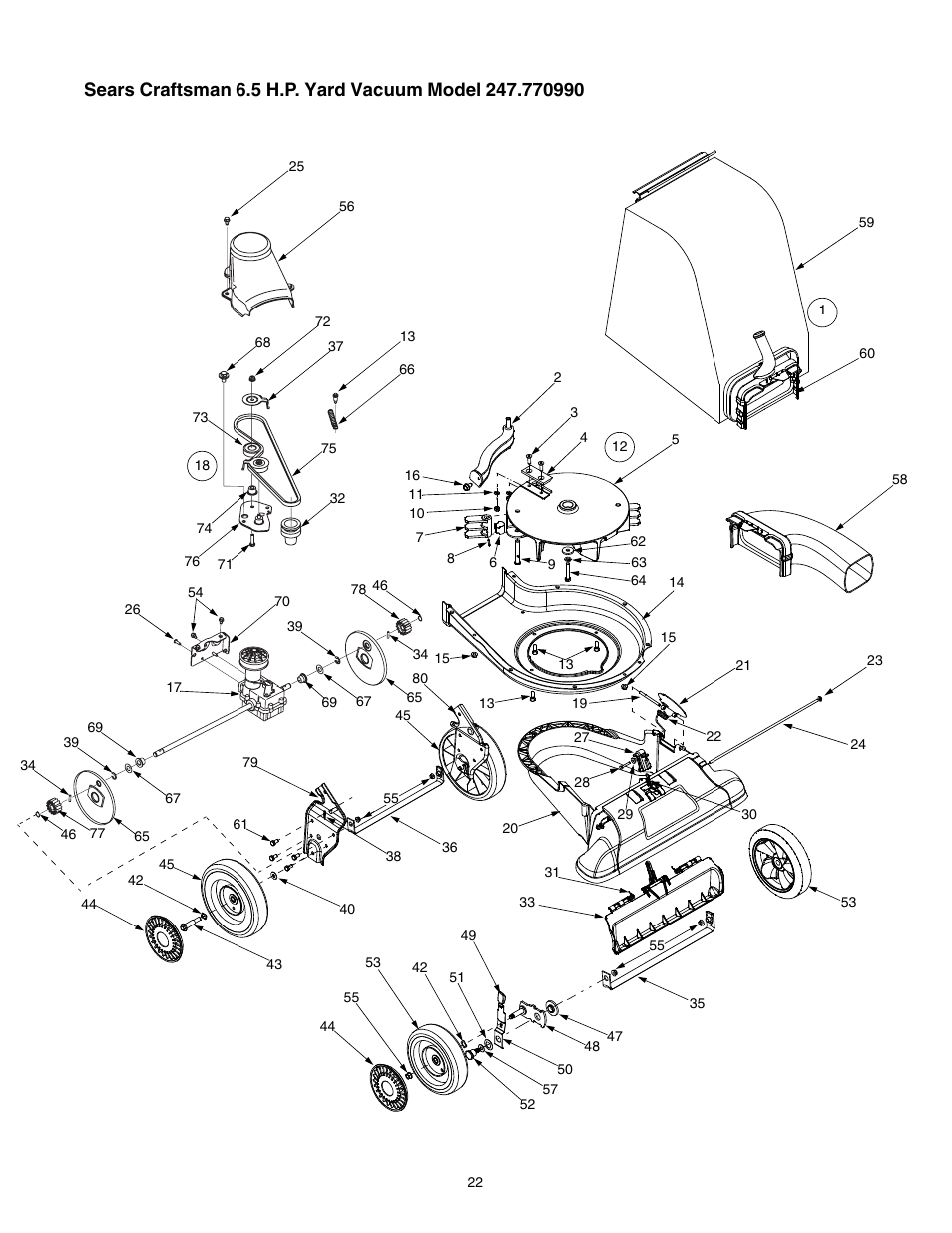 Craftsman 247.77099 User Manual | Page 22 / 52