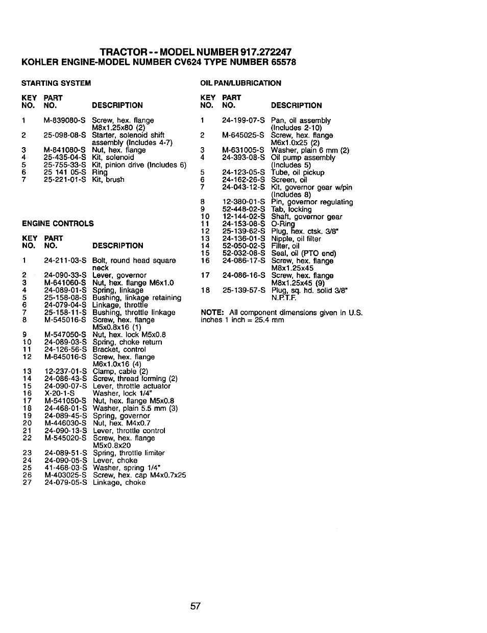 Craftsman 917.272247 User Manual | Page 57 / 64