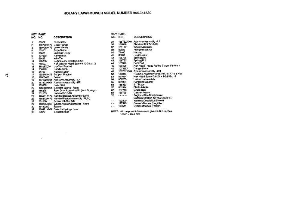Craftsman 944.361530 User Manual | Page 17 / 24