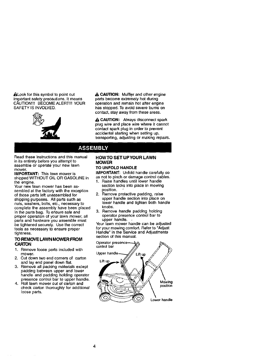 Assembly | Craftsman 944.361530 User Manual | Page 4 / 24