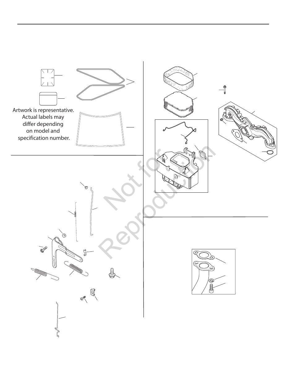 Not for reproduction | Craftsman 107.28993 User Manual | Page 106 / 112