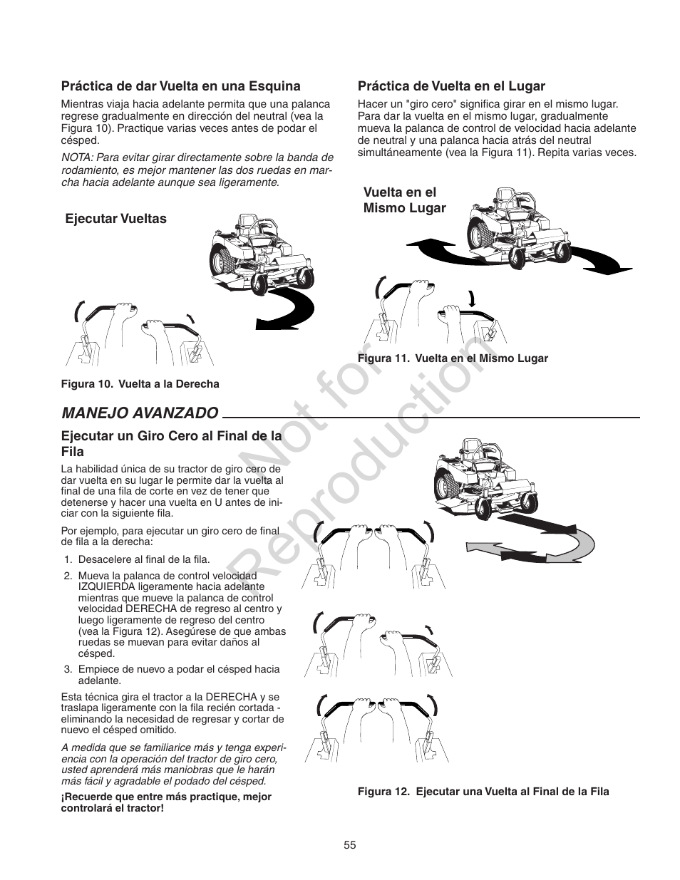 Not for reproduction | Craftsman 107.28993 User Manual | Page 55 / 112