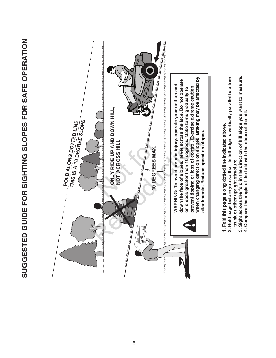 Not for reproduction | Craftsman 107.28993 User Manual | Page 6 / 112